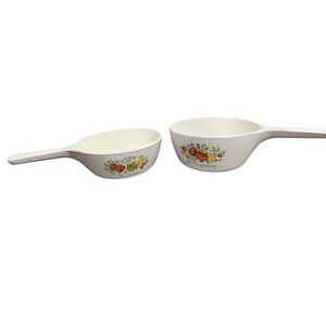 Corelle Corningware Wildflower Design White  menuette sauce pans